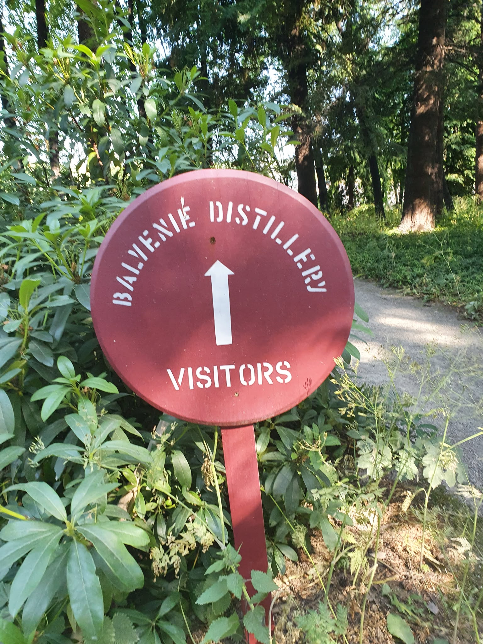 Balvenie Sign