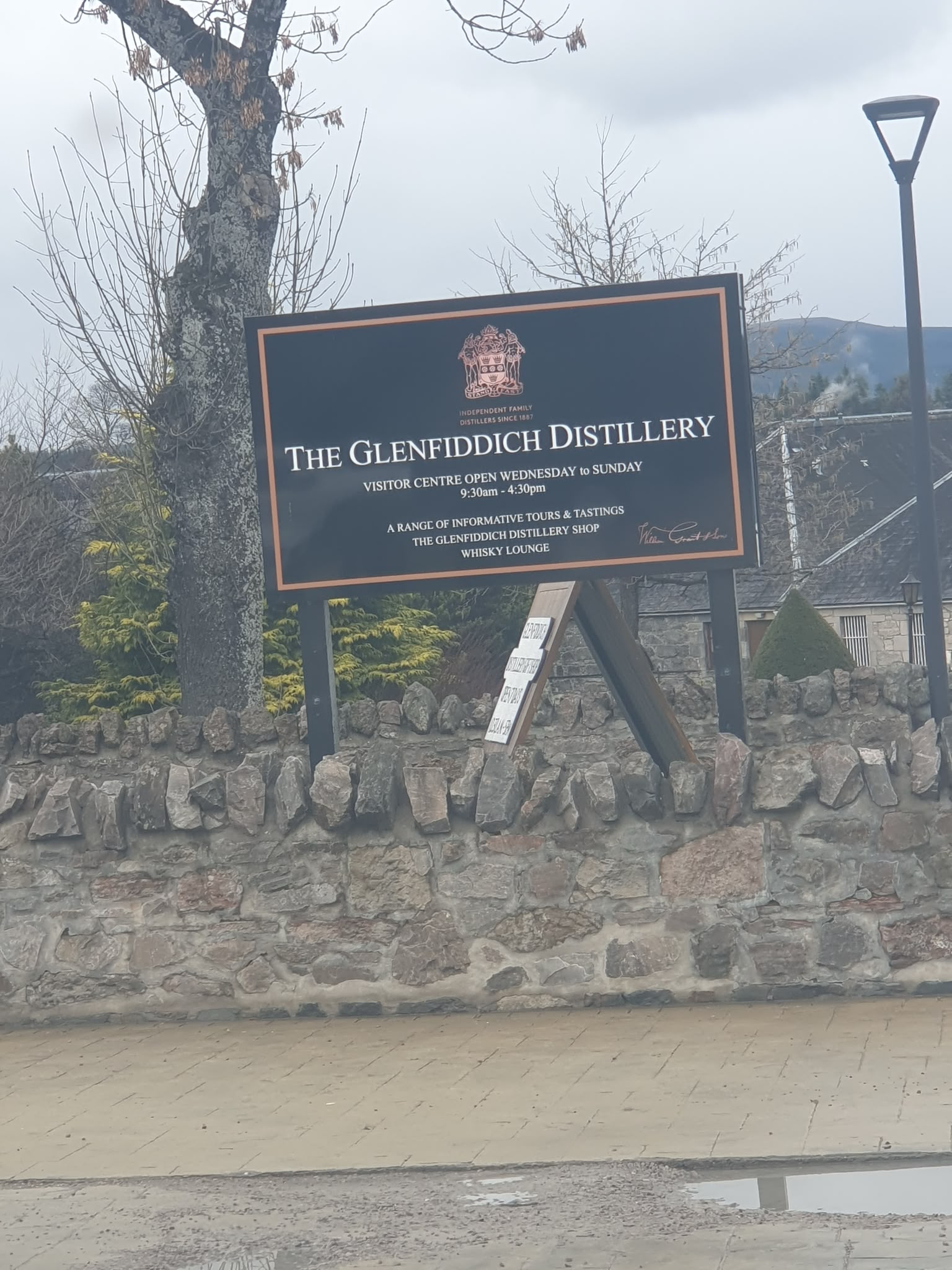 Glenfiddich Sign